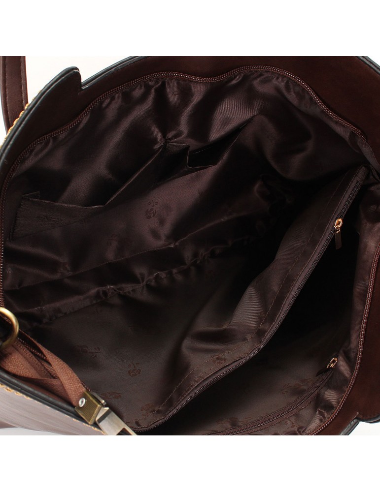 Women Vintage Tassel Casual Handbag Retro Leisure Shoulder Bag
