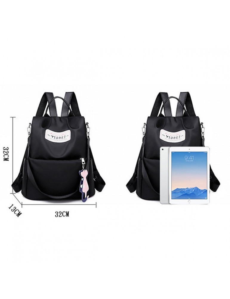 Women Waterproof Oxford Backpack Version Anti-theft Travel Bag