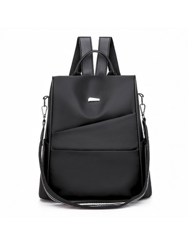 Women Nylon Water-resistant Large Capacity Backpack Casual Shoulder Bag